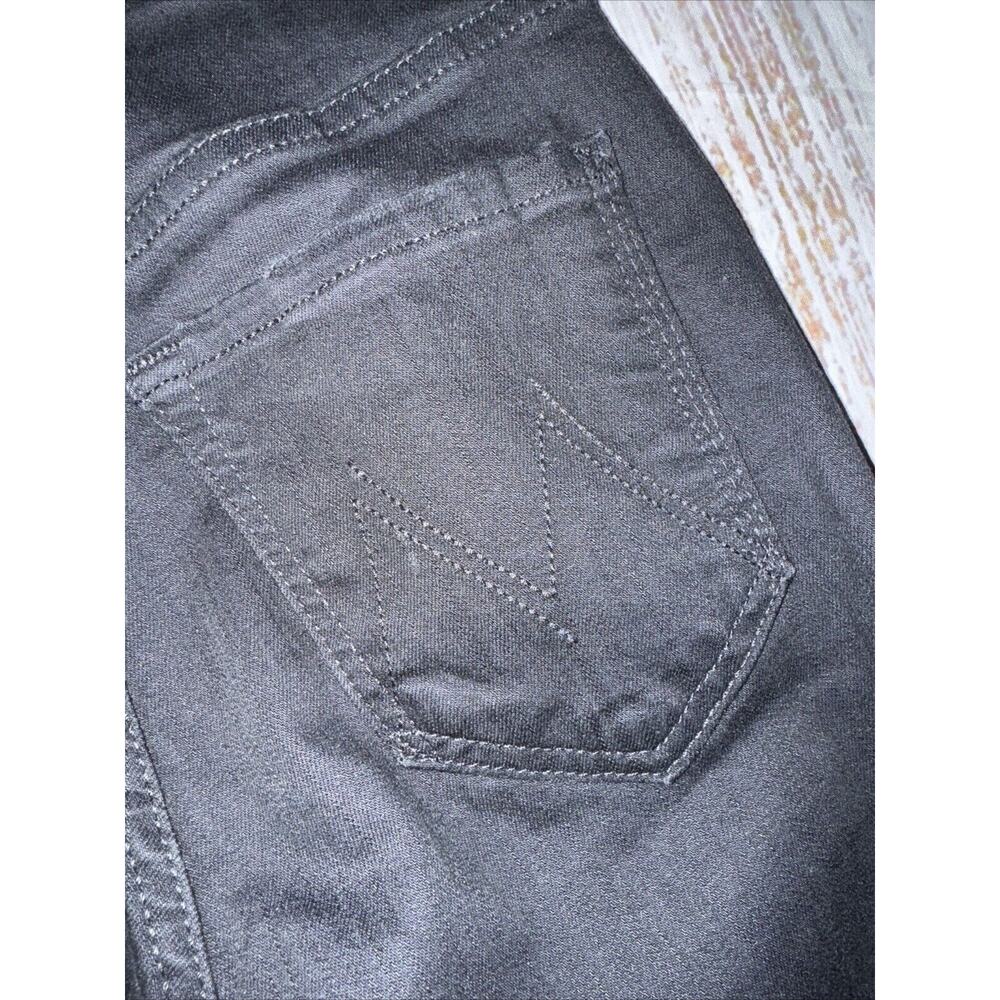 Mother Denim Women’s Stunner Zip Ankle Step Fray Not Guilty Size‎ 24 Black Jeans - Picture 7 of 10